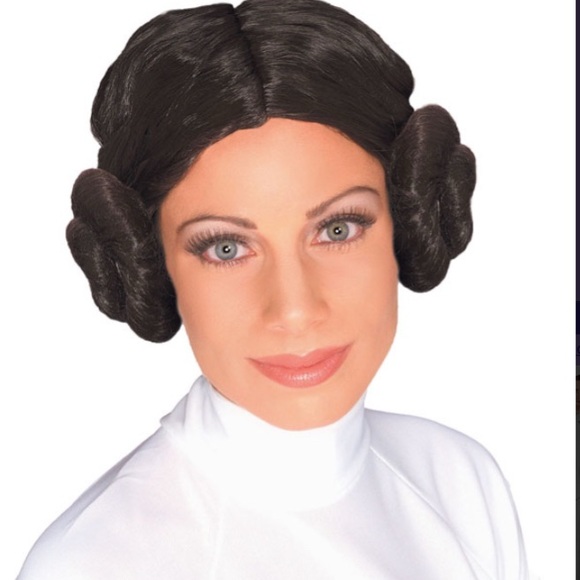 Accessories - Bun Style Dark Brown Wig
